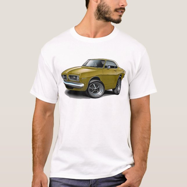 T-shirt Coupé 1967-69 d'or de barracuda (Devant)