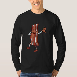 T-shirt Coupe Dainty De Porc Bacon Lunettes de soleil Dans