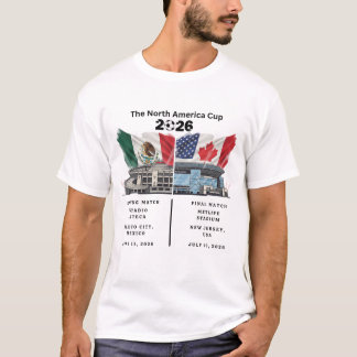 T-shirt Coupe d'Amérique du Nord de football 2026