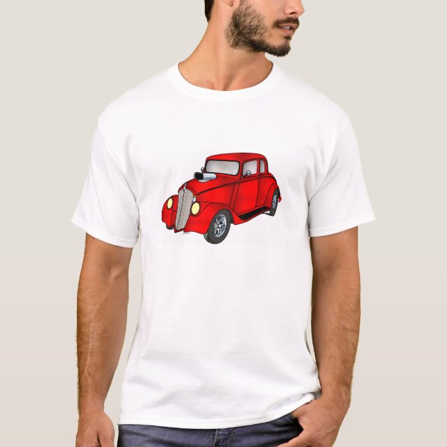 T-shirt Coupé de 33 Willys (Devant)