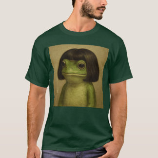 T-shirt Coupe de cheveux Bob grenouille drôle mème pour ho
