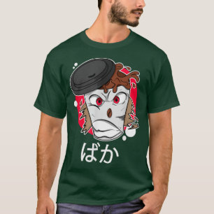 T-shirt Coupe du café en rage, Anime Kawaii, Pastel Goth A