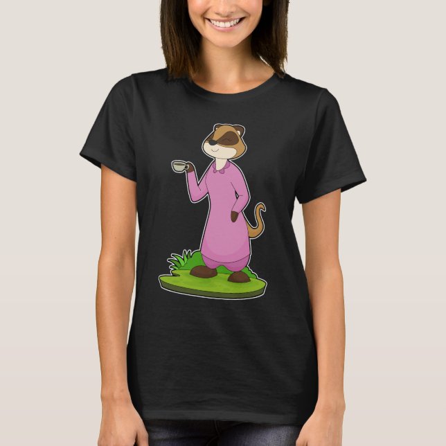 T-shirt Coupe du café Meerkat (Devant)