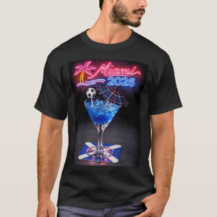 T-shirt Coupe du Monde 2026 Football Écosse États-Unis Mia