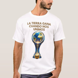 T-shirt Coupe du Monde 2026 - La Terre Gagne