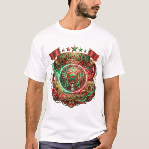 T-shirt Coupe du Monde FIFA 2026 - Maroc