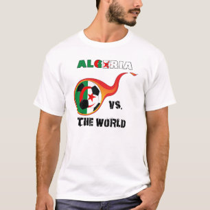 T-shirt Coupe du Monde - L'Algérie contre le monde
