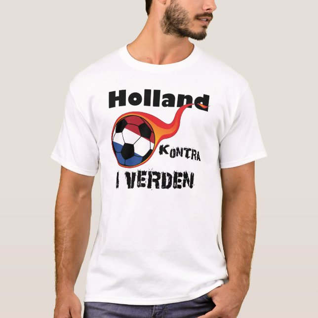 T-shirt Coupe du monde - Pays-Bas contre le monde (Devant)
