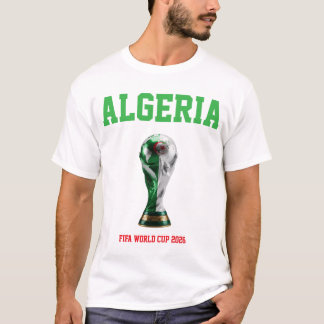 T-shirt Coupe du Monde pour l'équipe d'Algérie