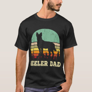 T-shirt Coupe du Père Bleu Pet d'Australie Cattle Dog