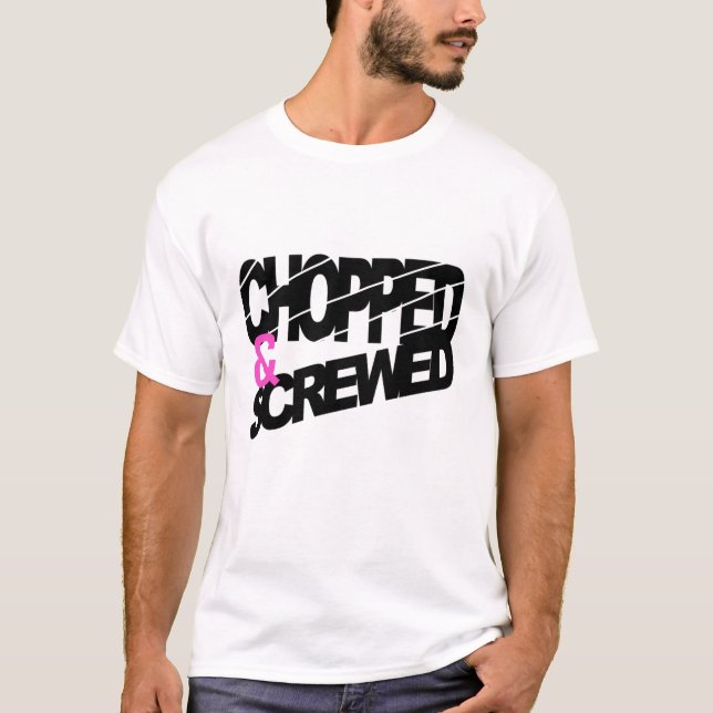 T-shirt Coupé et vissé (Devant)