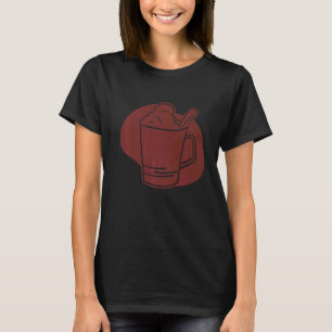 T-shirt Coupe Latte Coffe
