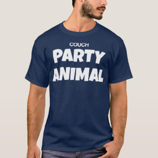 T-shirt Coupe Partie Animal Drôle Satire Parodie Typograph