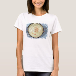 T-shirt Coupe sans pied, debout Muse jouant la lyre,