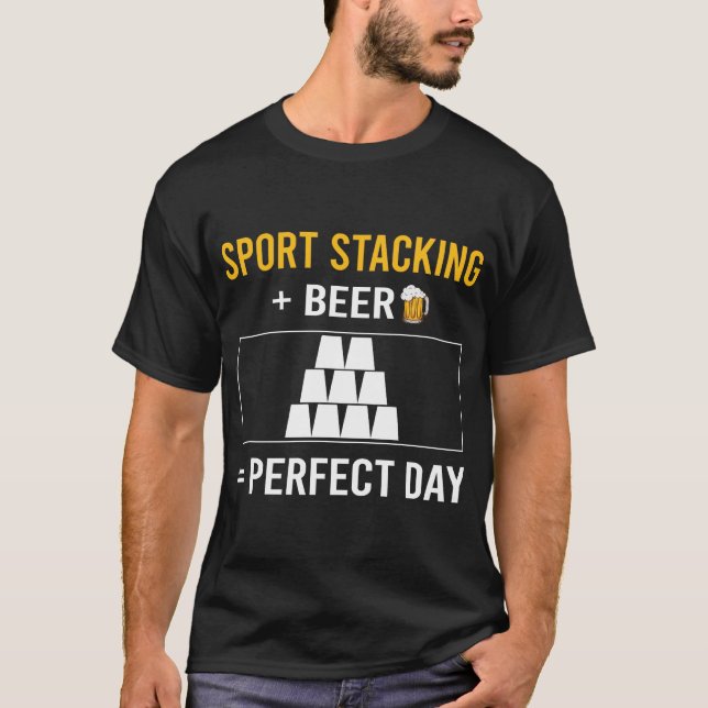 T-shirt Coupe Stacking Sport Stacking Speed Stacking Coupe (Devant)