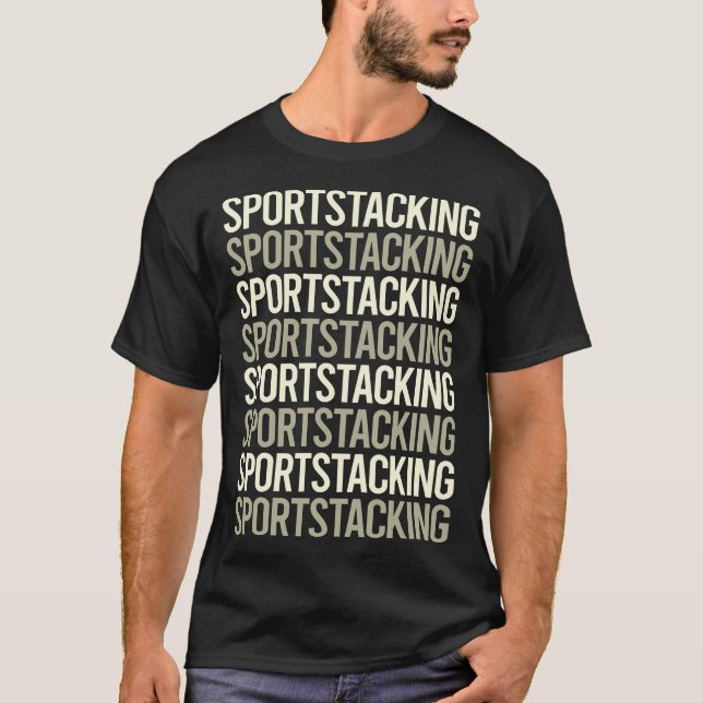 T-shirt Coupe Stacking Sport Stacking Speed Stacking Coupe (Devant)