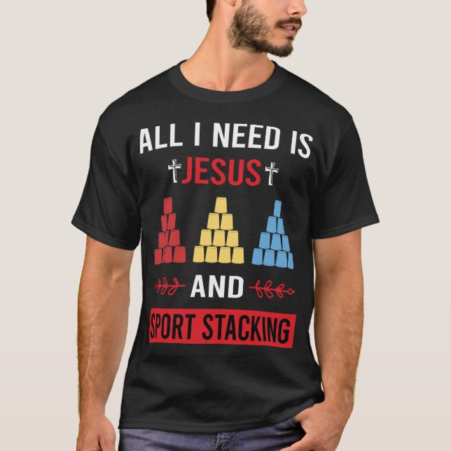 T-shirt Coupe Stacking Sport Stacking Speed Stacking Coupe (Devant)