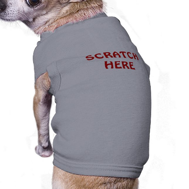 T-SHIRT COUPER ICI (Dos)