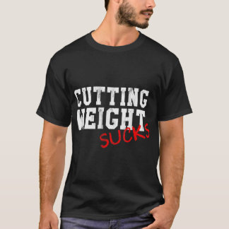 T-shirt Couper le poids sucer lutte collège secondaire