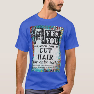T-shirt Couper les cheveux