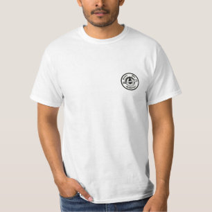T-shirt Couperet 1 (arrière) et logo de DAC (avant)