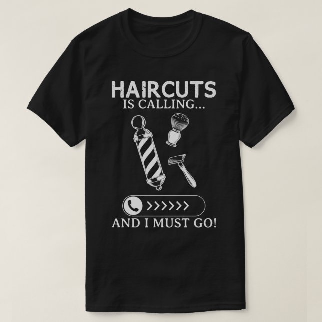 T-shirt Coupes De Cheveux Drôle Conception Pour Cadeau 15 (Design devant)