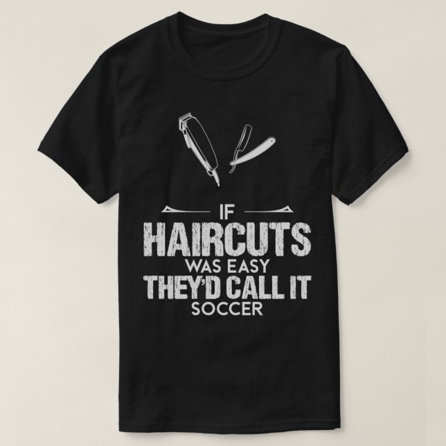 T-shirt Coupes De Cheveux Drôle Conception Pour Cadeau 7 (Design devant)