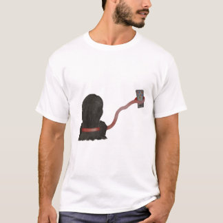 T-shirt Coupez la fuite des médias sociaux