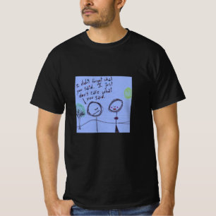 T-shirt Couple assiégé Ignorant Art Amour Confusion