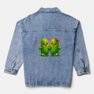 T-shirt couple de cornichons mignons drôles pour f