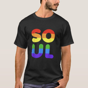 T-shirt Couple de gai gai de l'âme correspondant Valent