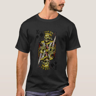 T-shirt Couple de Halloween correspondant carte à jouer Ro