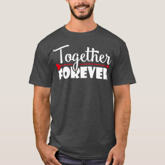 T-shirt Couple de mariés JGA enterrement de vie de jeune f