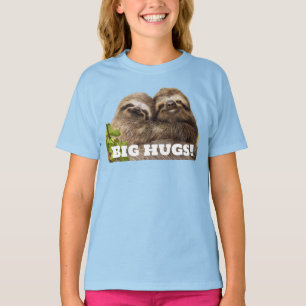 T-shirt Couple de paresseux