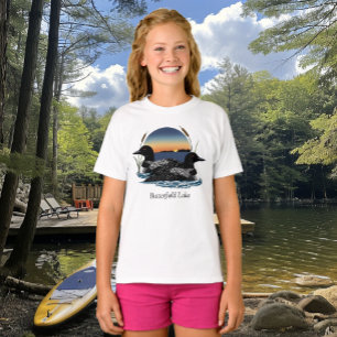 T-shirt Couple de plongeons du lac Butterfield