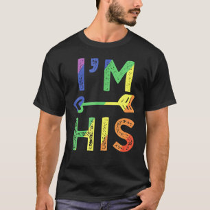 T-shirt Couple Gay Correspondant Je suis Sa Fierté Lgbt