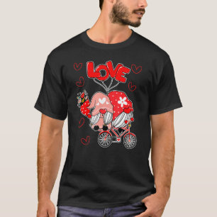 T-shirt Couple Gnomes Heureuse Sainte-Valentin Cute Gnome