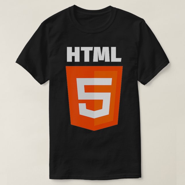 T-shirt Couple HTML CSS Programmer t (Design devant)