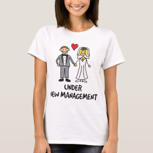 T-shirt Couple mariage - Sous la nouvelle gestion