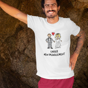 T-shirt Couple mariage - Sous la nouvelle gestion