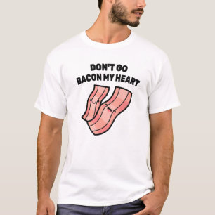 T-shirt Couple Matching - Bacon - Oeuf - Petit-Déjeuner -