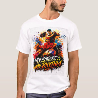 T-shirt couple My Street, My Rhythm danse