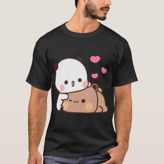 T-shirt Couple Ours Panda Et Brownie(5)