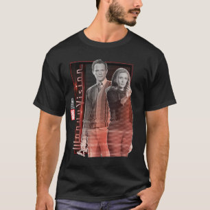 T-shirt Couple Wanda et vision rétro