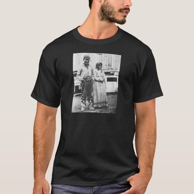 T-shirt couples esquimaux (Devant)