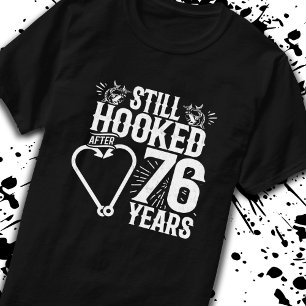 T-shirt Couples mariés 76e Anniversaire 76 ans