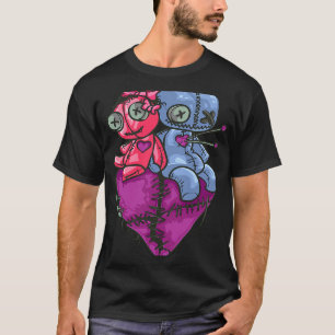 T-shirt Couples poupées Halloween Couples poupées poupées