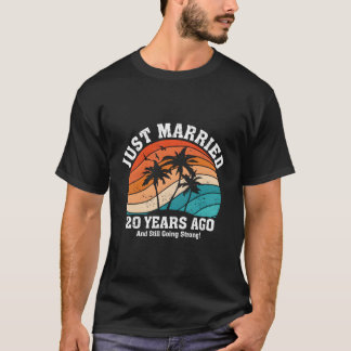 T-shirt Couples Romantiques Matching Vintage 20E Mariage A