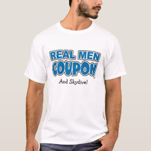 T-shirt Coupon homme réel