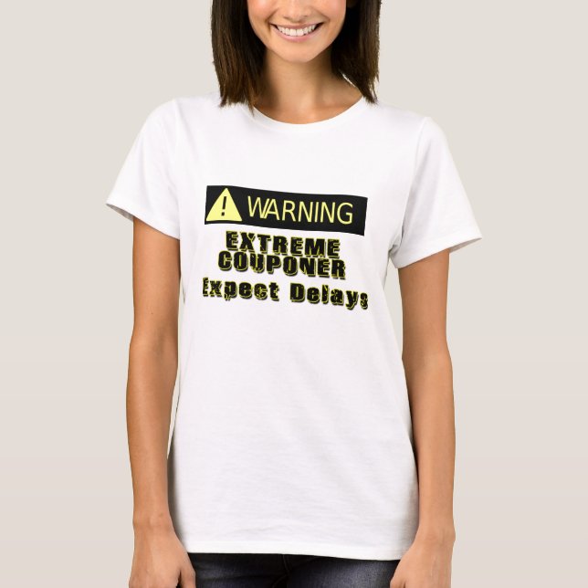 T-shirt Couponer extrême (Devant)